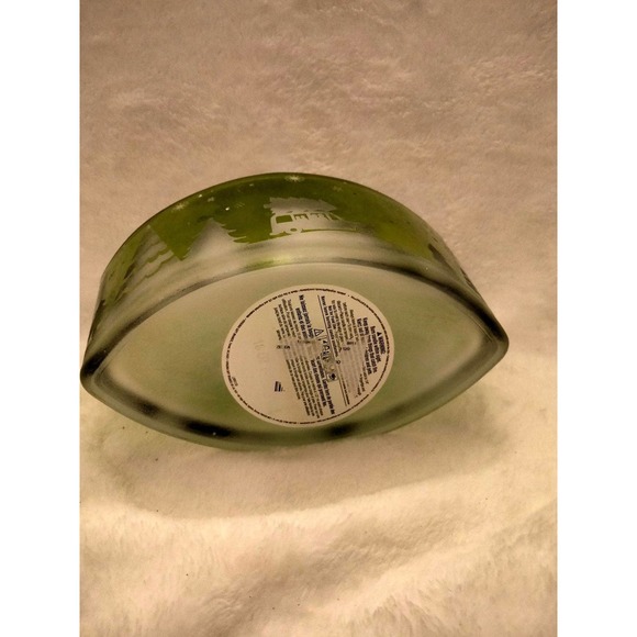 Heavy Christmas candle holder 6" long - Picture 5 of 5